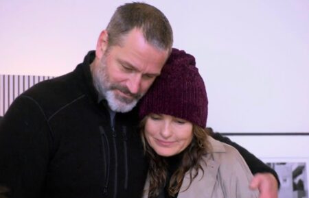 Peter Hermann and Mariska Hargitay in 'My Mom Jayne'