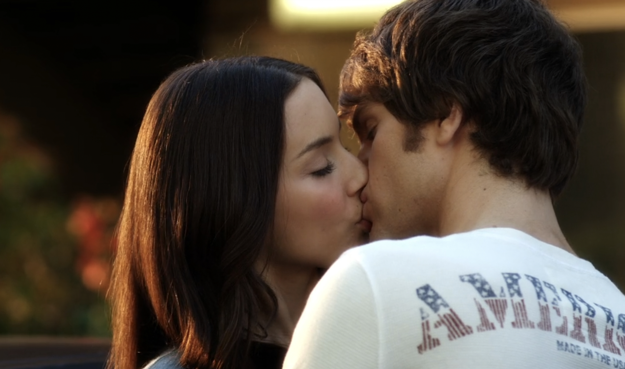Troian Bellisario and Keegan Allen as Spencer and Toby in 'Pretty Little Liars' Season 1 Episode 19