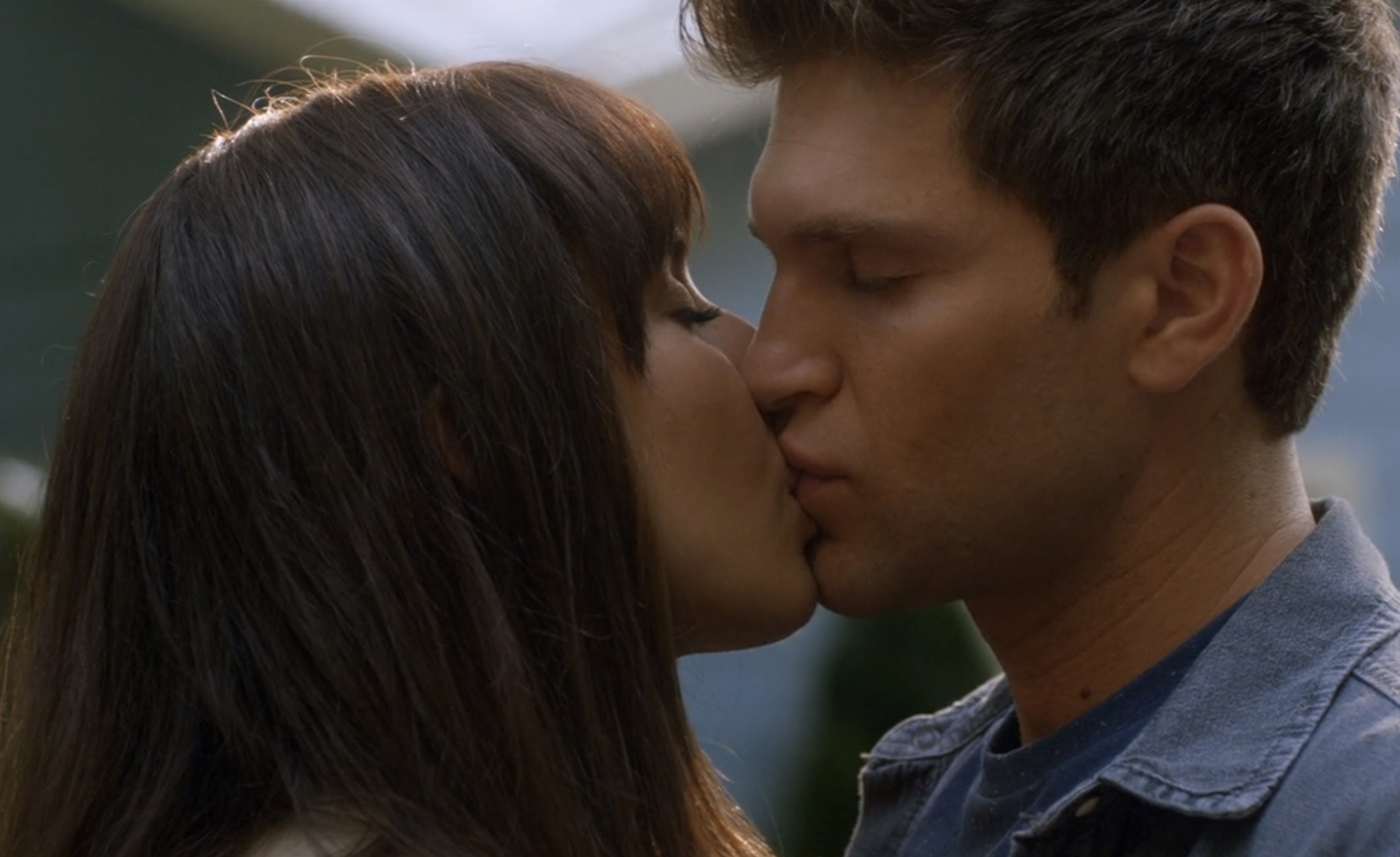 Troian Bellisario and Keegan Allen as Spencer and Toby in 'Pretty Little Liars' Season 7 Episode 10