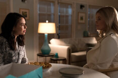 Janel Parrish as Mona Vanderwaal and Sasha Pieterse as Alison DiLaurentis in 'Pretty Little Liars: The Perfectionists'