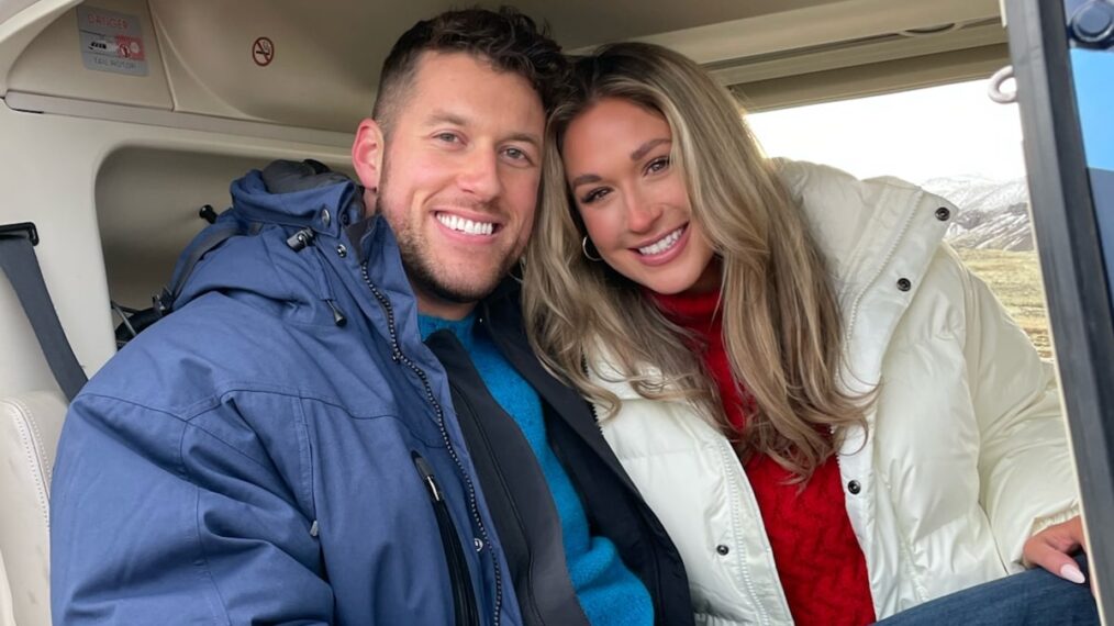 Clayton Echard and Rachel Recchia