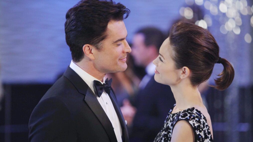 Rebecca Herbst, Rick Hearst as Liz and Ric on 'General Hospital'