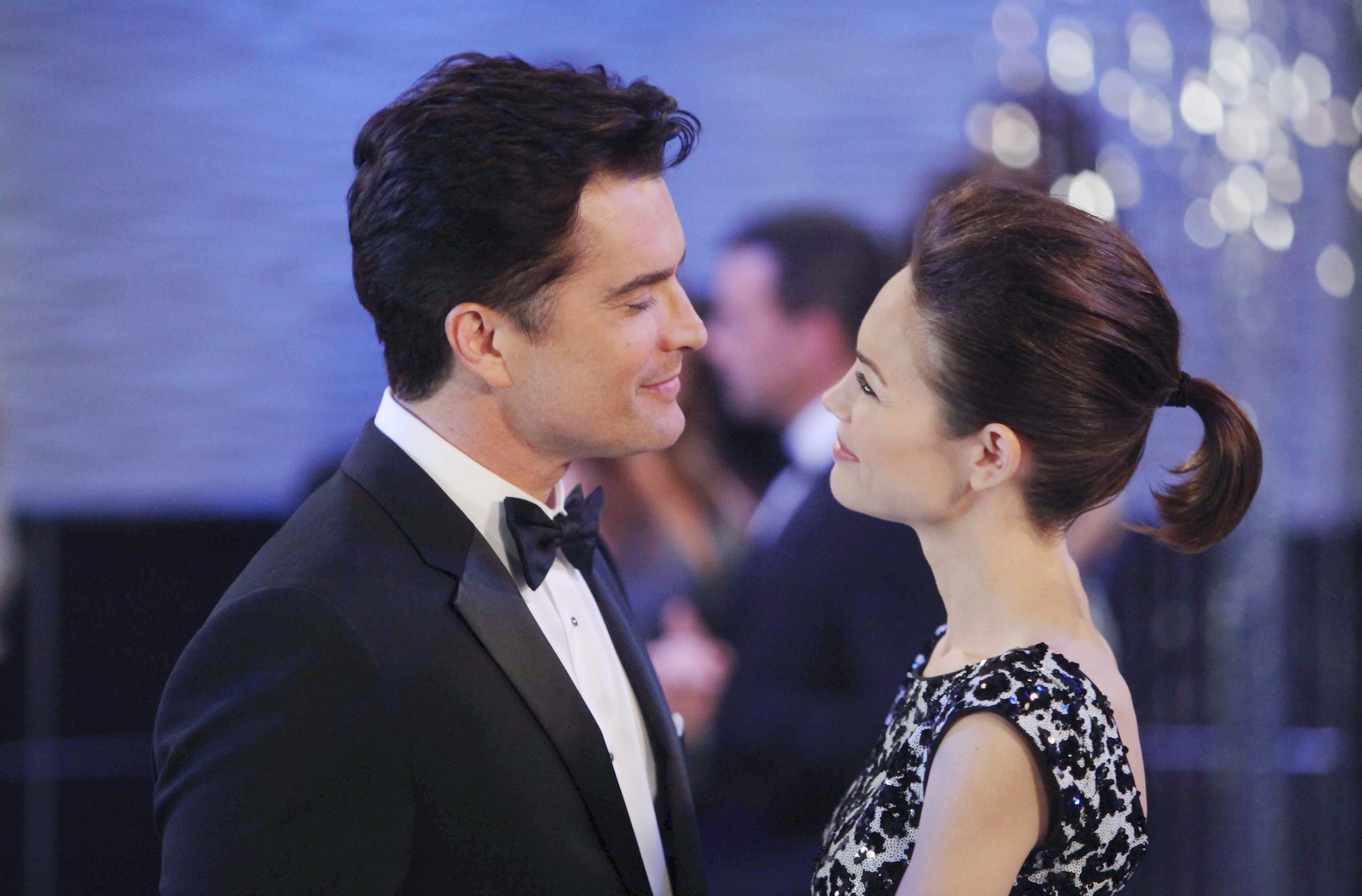 Rebecca Herbst, Rick Hearst as Liz and Ric on 'General Hospital'