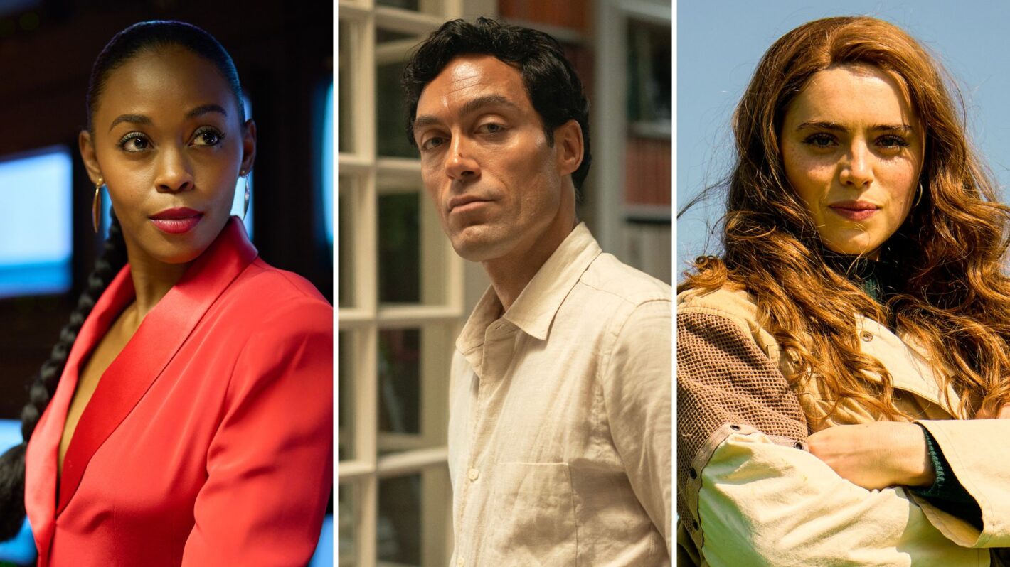 Nafessa Williams as Cameron, Alex Hassell as Rupert, Bella Maclean as Taggie — 'Rivals'