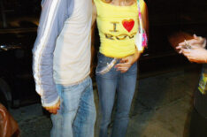 Boston 'Rob' Mariano and Amber Brkich arrive at the Survivor All-stars/Reunion Show after party at Crobar May 9, 2004