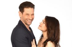 Roger Howarth and Rebecca Herbst as Franco and Liz on 'General Hospital'