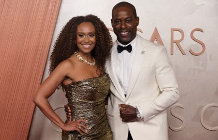 Ryan Michelle Bathe and Sterling K. Brown