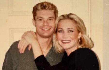Andrea Canning and Ryan Seacrest in 1997 as roommates