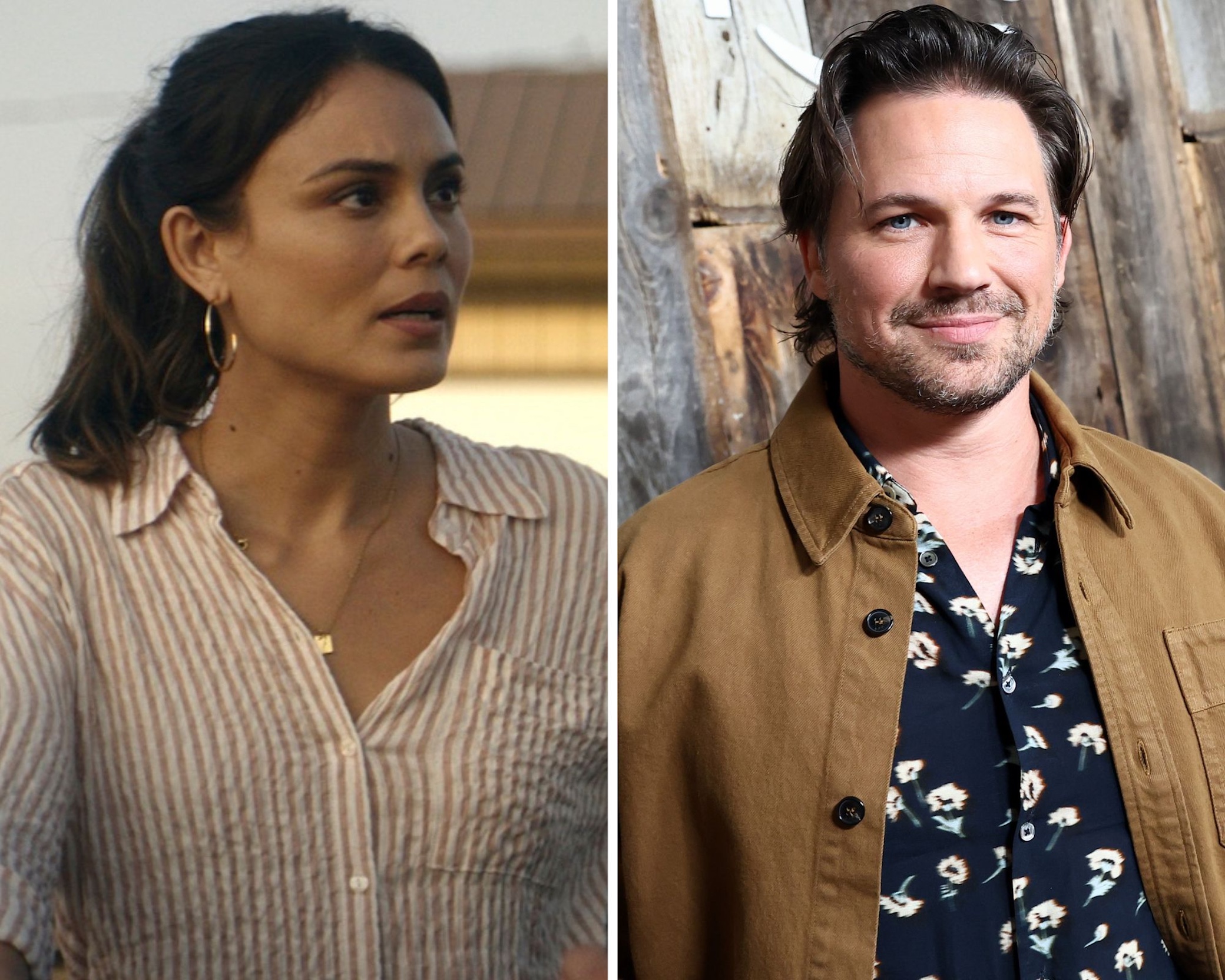 Nathalie Kelley and Matt Lanter as Sam and Darren in 'Motorheads'