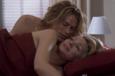 Jason Lewis as Smith and Kim Cattrall as Samantha in 'Sex and the City' Season 6 Episode 2