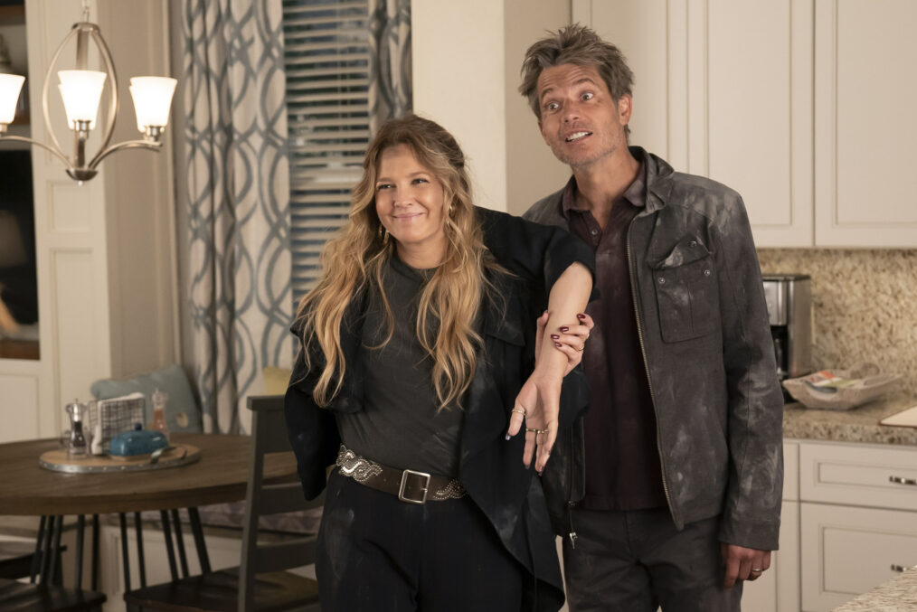 Drew Barrymore and Timothy Olyphant in 'Santa Clarita Diet' Season 3
