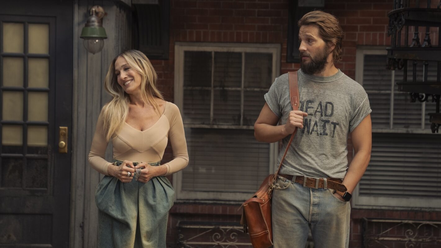 Sarah Jessica Parker and Logan-Marshall Green in 'And Just Like That' Season 3