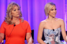 Julie Chrisley and Savannah Chrisley speak onstage during the 'Chrisley Knows Best' panel