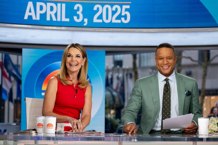 Savannah Guthrie and Craig Melvin on NBC's 'Today'