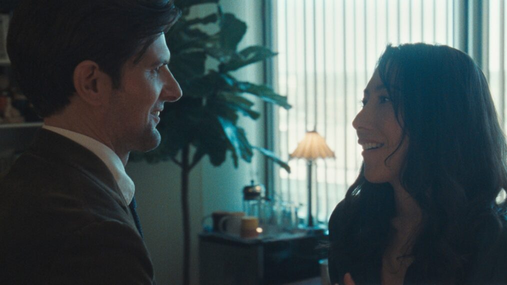Adam Scott and Dichen Lachman in 'Severance' Season 2