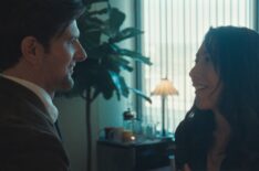 Adam Scott and Dichen Lachman in 'Severance' Season 2