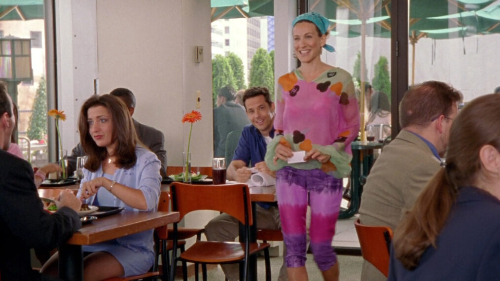 Sarah Jessica Parker as Carrie Bradshaw in 'Sex and the City'