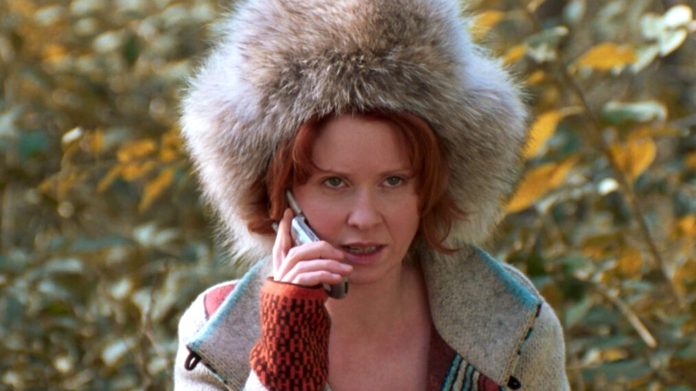 Cynthia Nixon as Miranda Hobbes in 'Sex and the City'