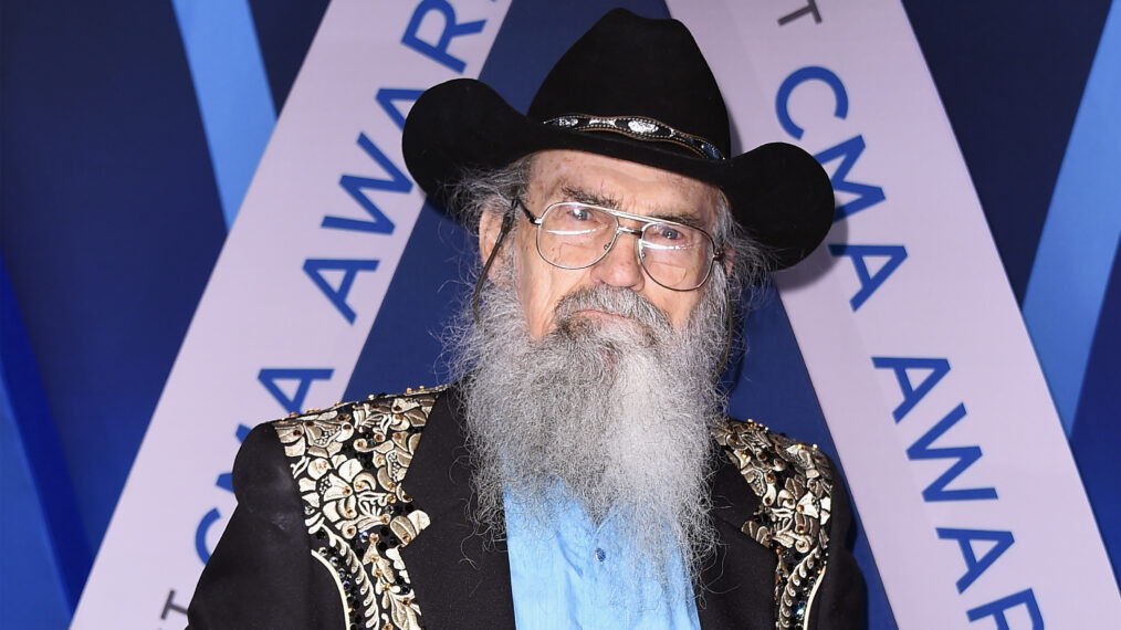 Television personailty Si Robertson attends the 51st annual CMA Awards at the Bridgestone Arena