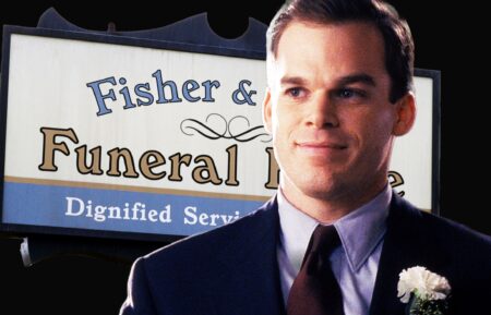 Six Feet Under and Michael C. Hall collage
