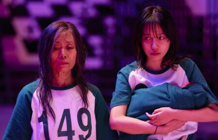 Kang Ae-sim and Jo Yu-ri in 'Squid Game' Season 3