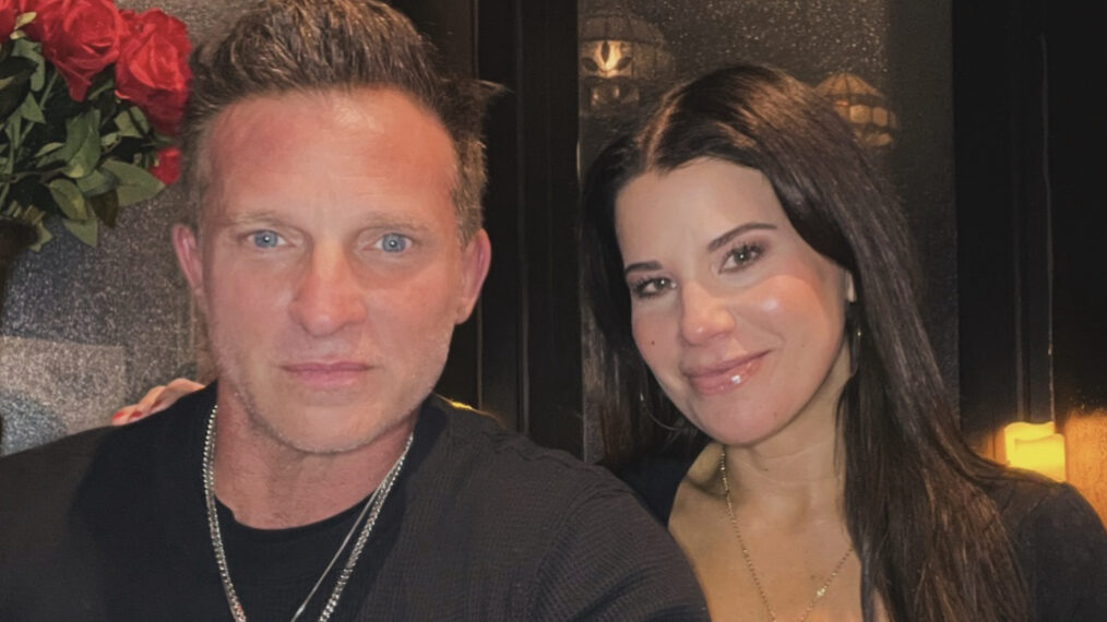 Steve Burton and Michelle Lundstrom together