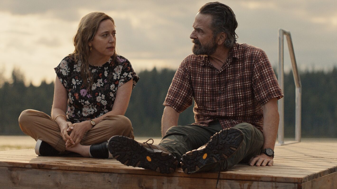 Mariana Trevino and Marc Maron in 'Stick' Season 1