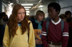 Sadie Sink and Caleb McLaughlin in 'Stranger Things' Season 2