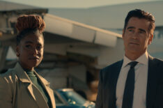 Kirby Howell-Baptiste as Ruby and Colin Farrell as John Sugar — 'Sugar' Season 1 Finale