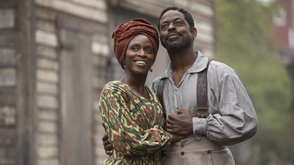 Sharon Duncan-Brewster and Sterling K. Brown in 'Washington Black'