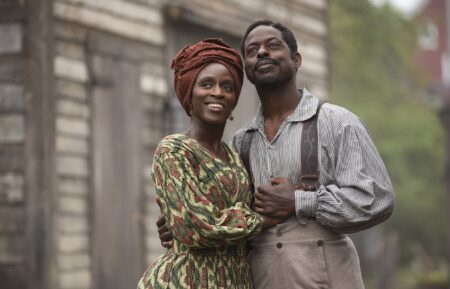Sharon Duncan-Brewster and Sterling K. Brown in 'Washington Black'