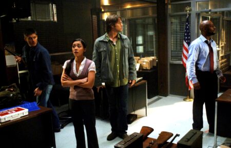 Jensen Ackles, Aimee Garcia, Jared Padalecki, Charles Malik Whitfield — 'Supernatural' Season 3 Episode 12