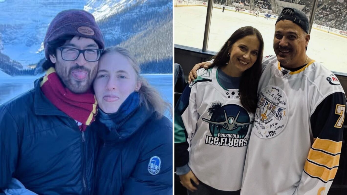 Survivor couples Matt Blankinship and Frannie Marin, Rob and Amber Mariano