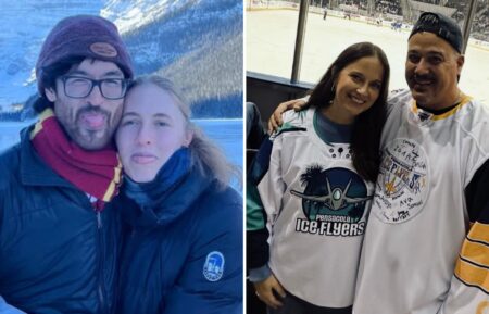 Survivor couples Matt Blankinship and Frannie Marin, Rob and Amber Mariano