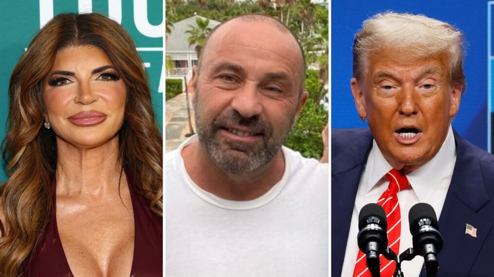 Teresa Giudice, Joe Giudice, and Donald Trump