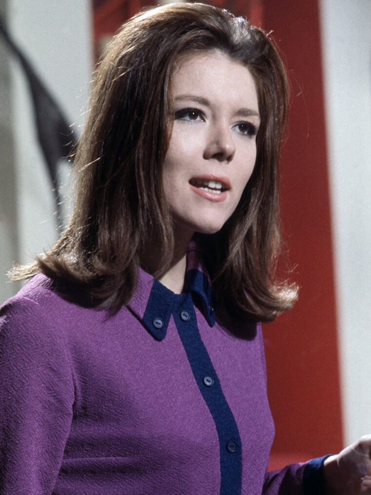Diana Rigg as Emma Peel in 'The Avengers'