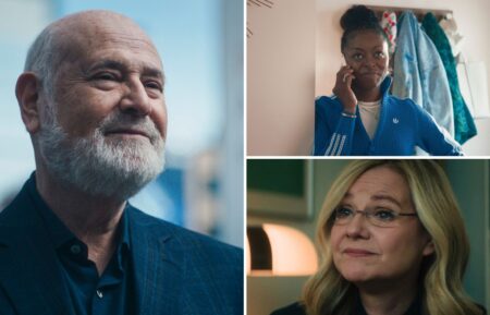 Rob Reiner, Danielle Deadwyler, and Bonnie Hunt in 'The Bear'