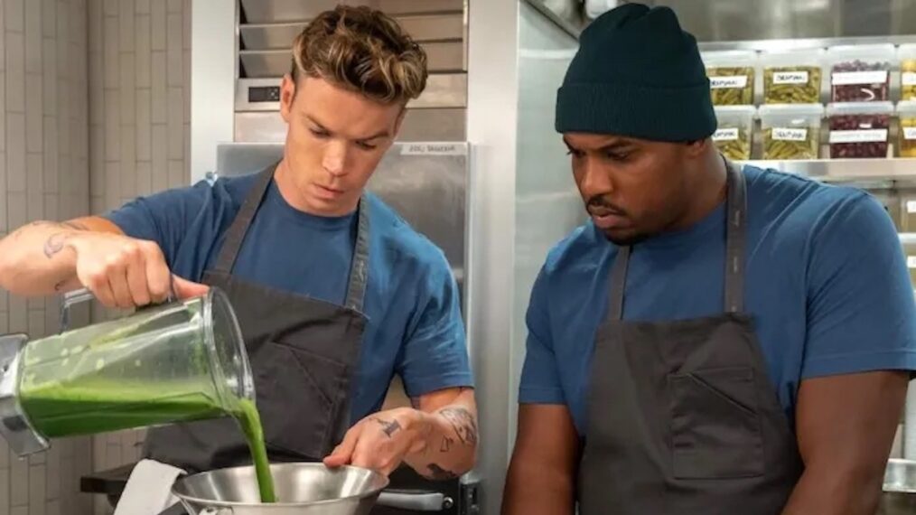 Will Poulter and Lionel Boyce in The Bear