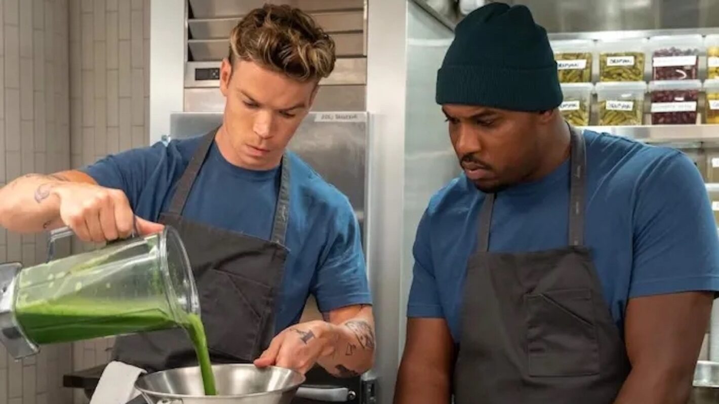 Will Poulter and Lionel Boyce in The Bear