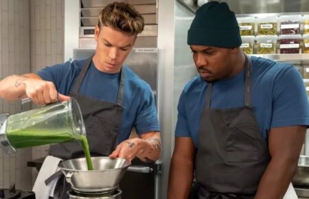 Will Poulter and Lionel Boyce in The Bear
