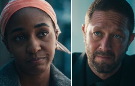 Ayo Edebiri and Ebon Moss-Bachrach in 'The Bear' Season 4