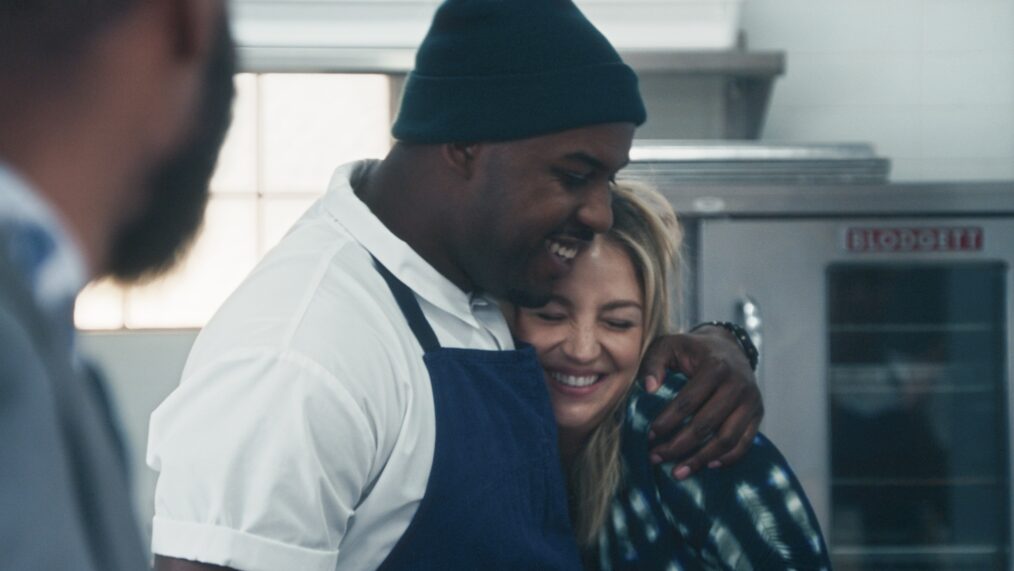 Lionel Boyce and Abby Elliott in 'The Bear' Season 4