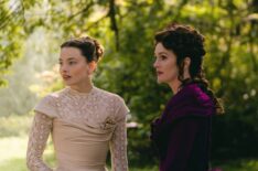 Kristine Froseth and Leighton Meester in 'The Buccaneers' Season 2