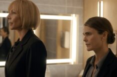 Allison Janney as Grace Penn, Keri Russell as Kate Wyler in 'The Diplomat' Season 3 Episode 1