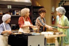 Estelle Getty, Betty White, Rue McClanahan, and Bea Arthur in 'The Golden Girls'