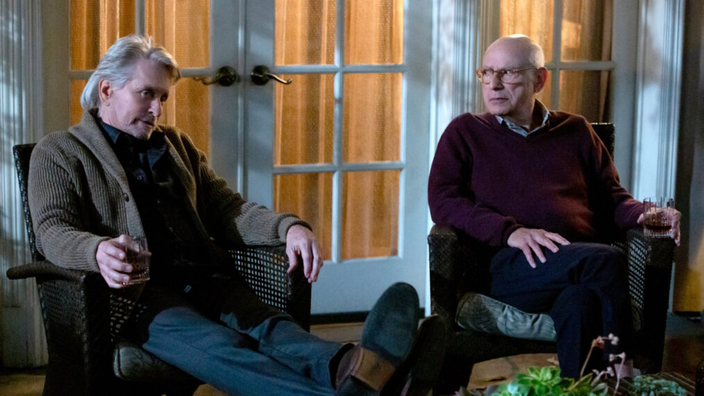 Michael Douglas and Alan Arkin in 'The Kominsky Method'