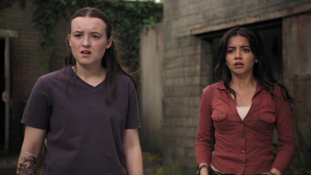 Bella Ramsey and Isabela Merced in 'The Last of Us' Season 2
