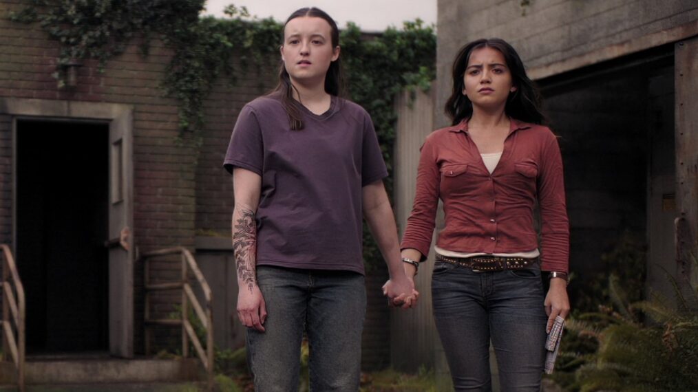 Bella Ramsey and Isabela Merced in 'The Last of Us' Season 2