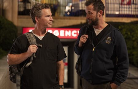 Shawn Hatosy and Noah Wyle in 'The Pitt' Season 1