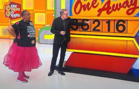 The Price is Right contestant Cheryl playing One Away on June 6, 2025